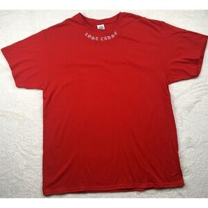 Delta Lost Cause Red Logo T-Shirt Retro Extra‎ Large Unisex